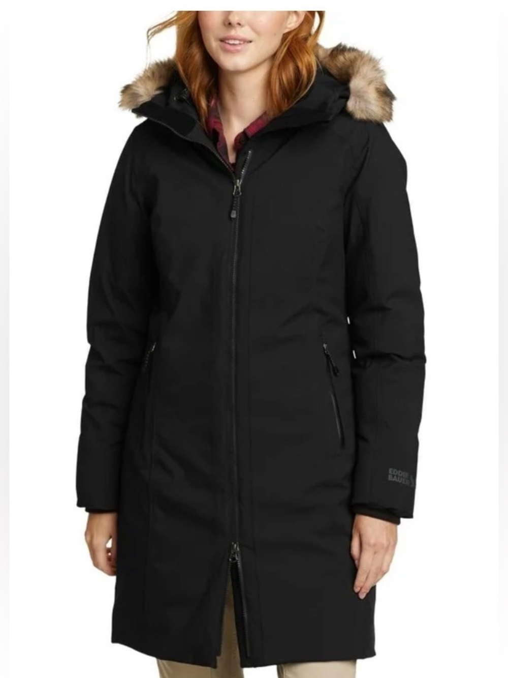 Eddie Bauer Black Down Parka
